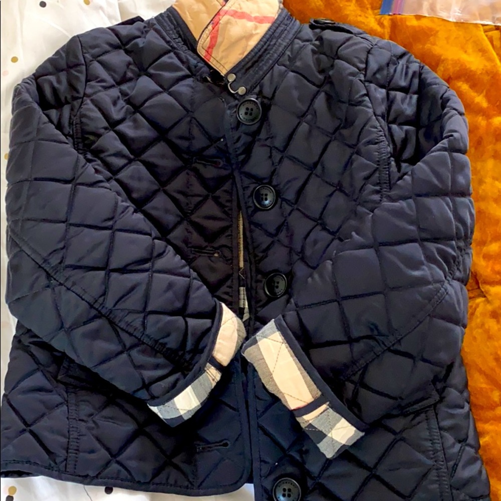 Children’s Burberry jacket dark blue